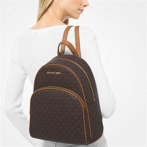 abbey medium logo backpack michael kors|Abbey Medium Logo Backpack .